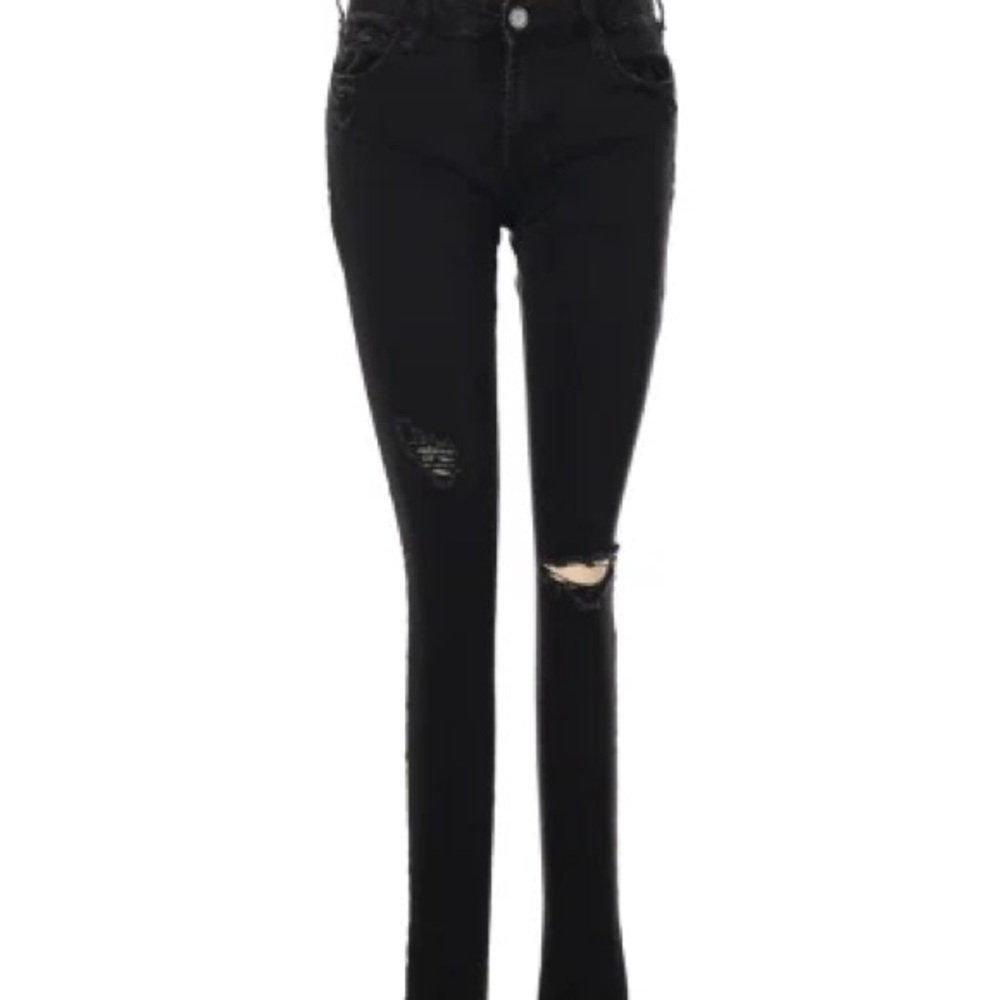 Articles of Society Mid Rise Distressed Jeans
